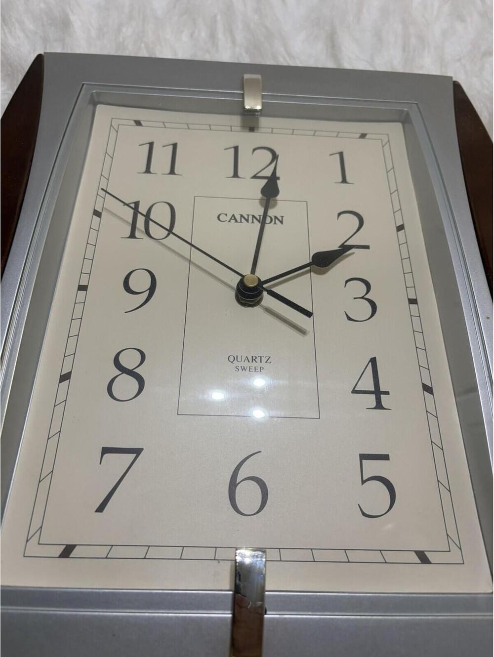 Vintage Cannon Quartz Sweep Wall Clock - Works - Picture 3 of 6
